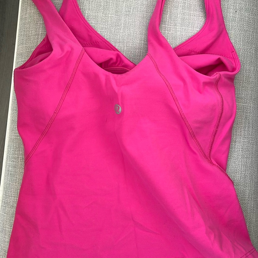 Sonic Pink Waist Length Align Top